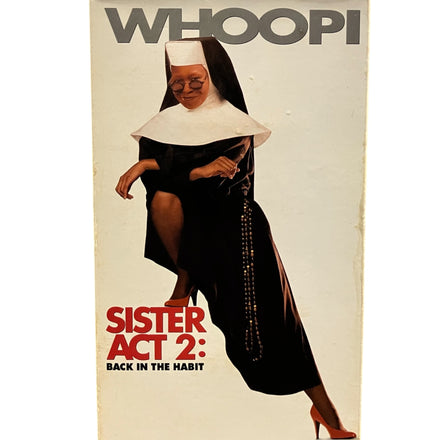 Vintage Sister Act 2 VHS