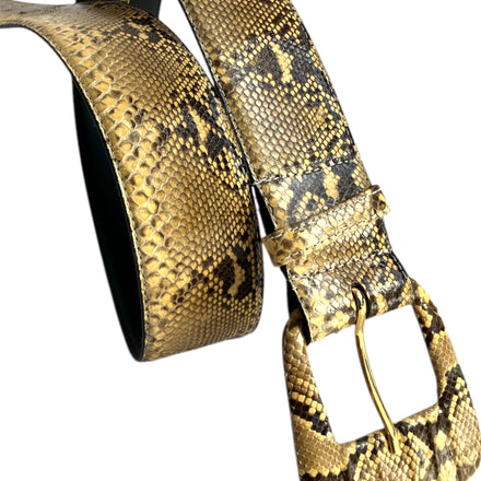 Vintage Python Skin Belt