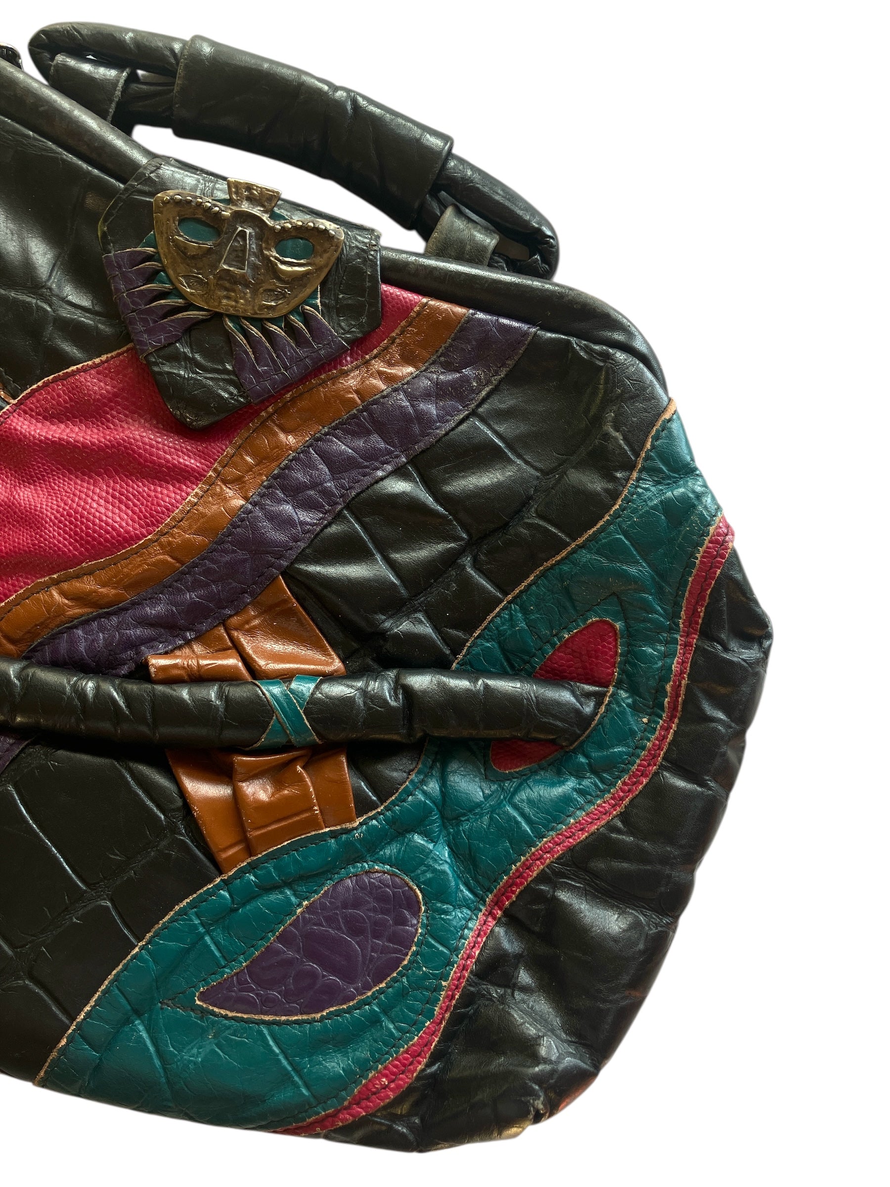 Vintage 1980s Leather Purse