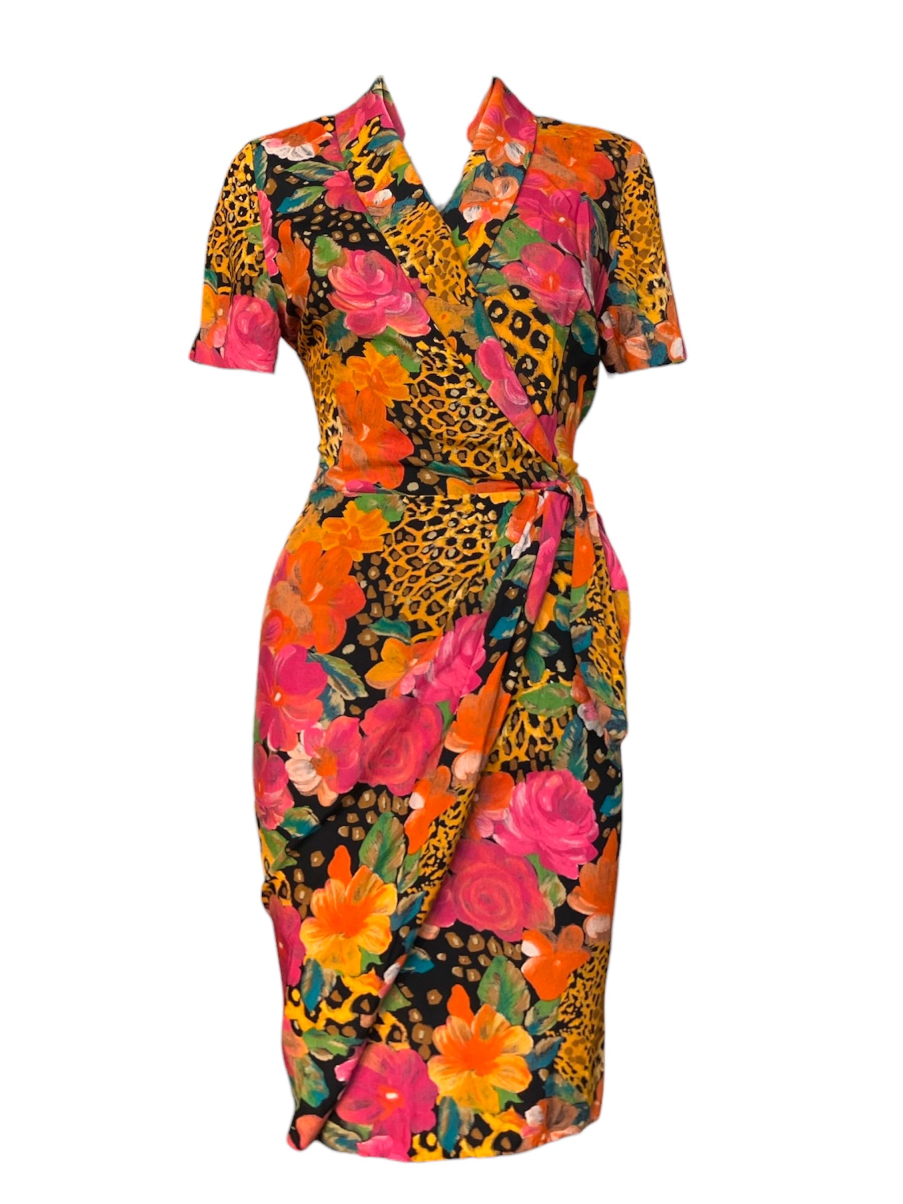 “NAOMI IN THE WILD” WRAP DRESS
