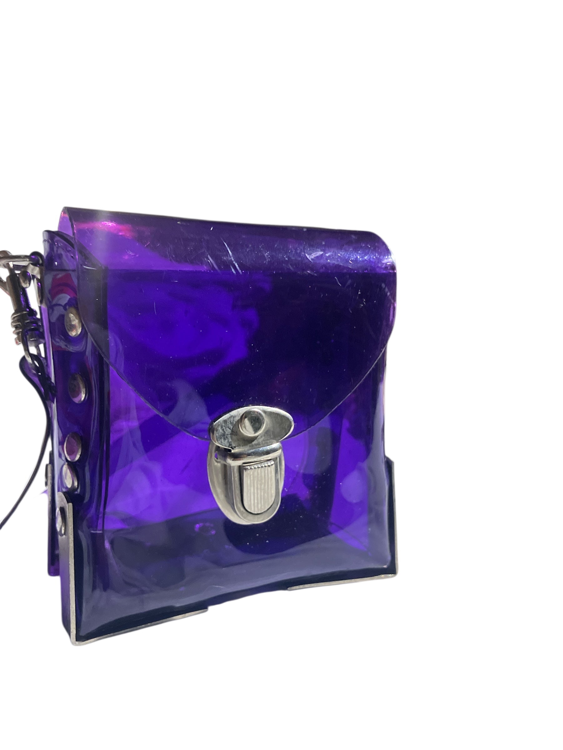 Vintage Y2K Clear Jelly Mini Crossbody Purse