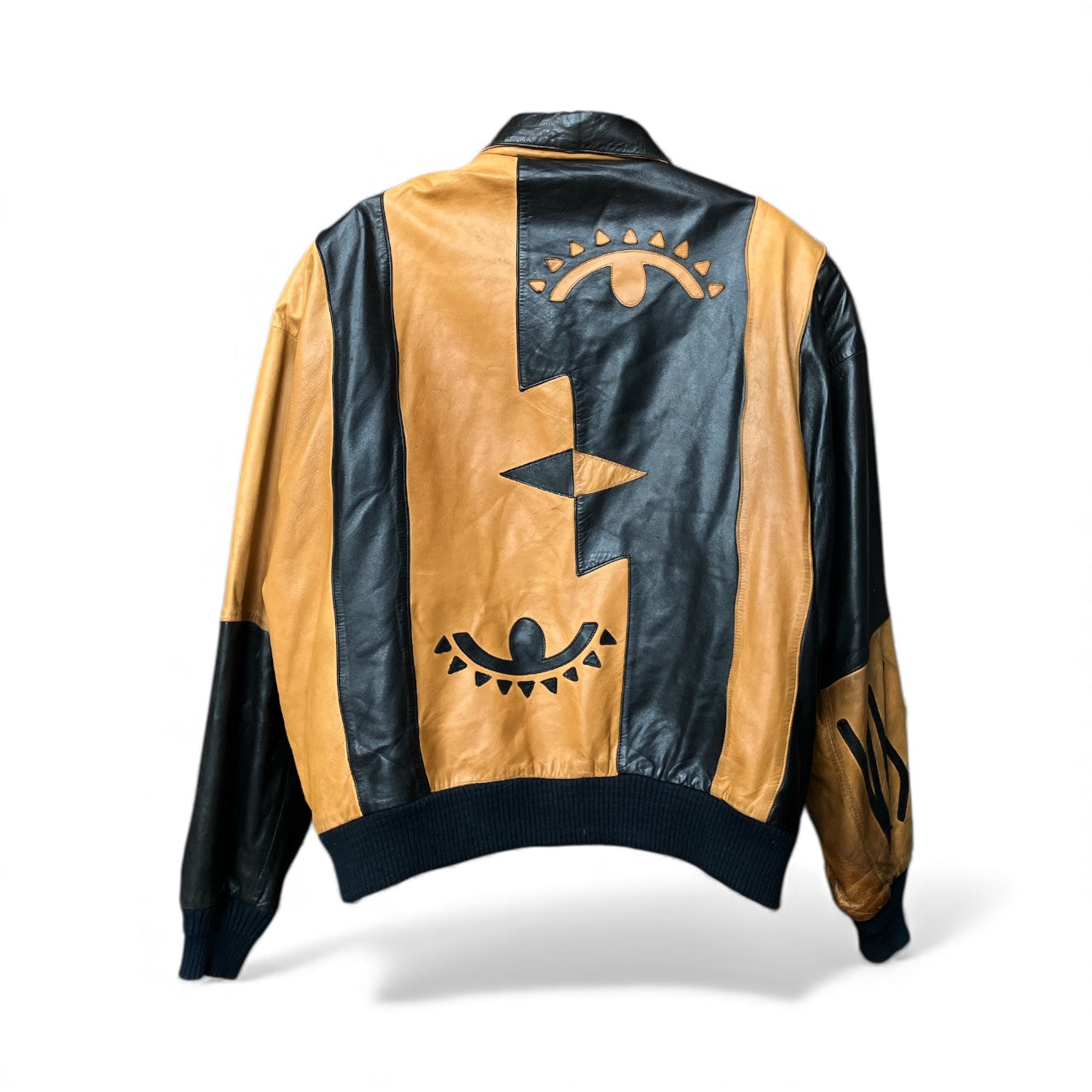 Vintage 1980s Tonio Collezione Leather Jacket