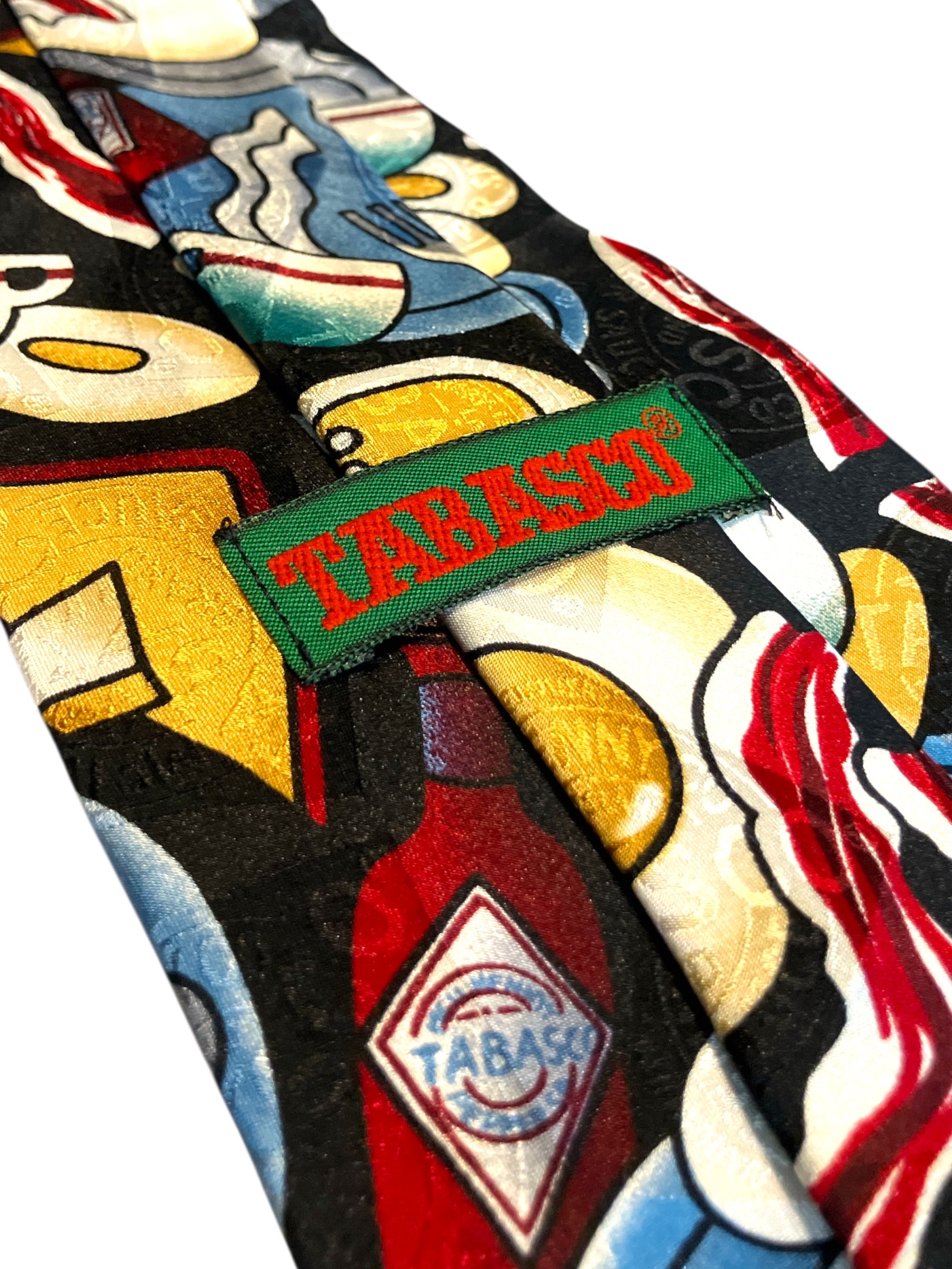 Vintage Novelty Food Tie