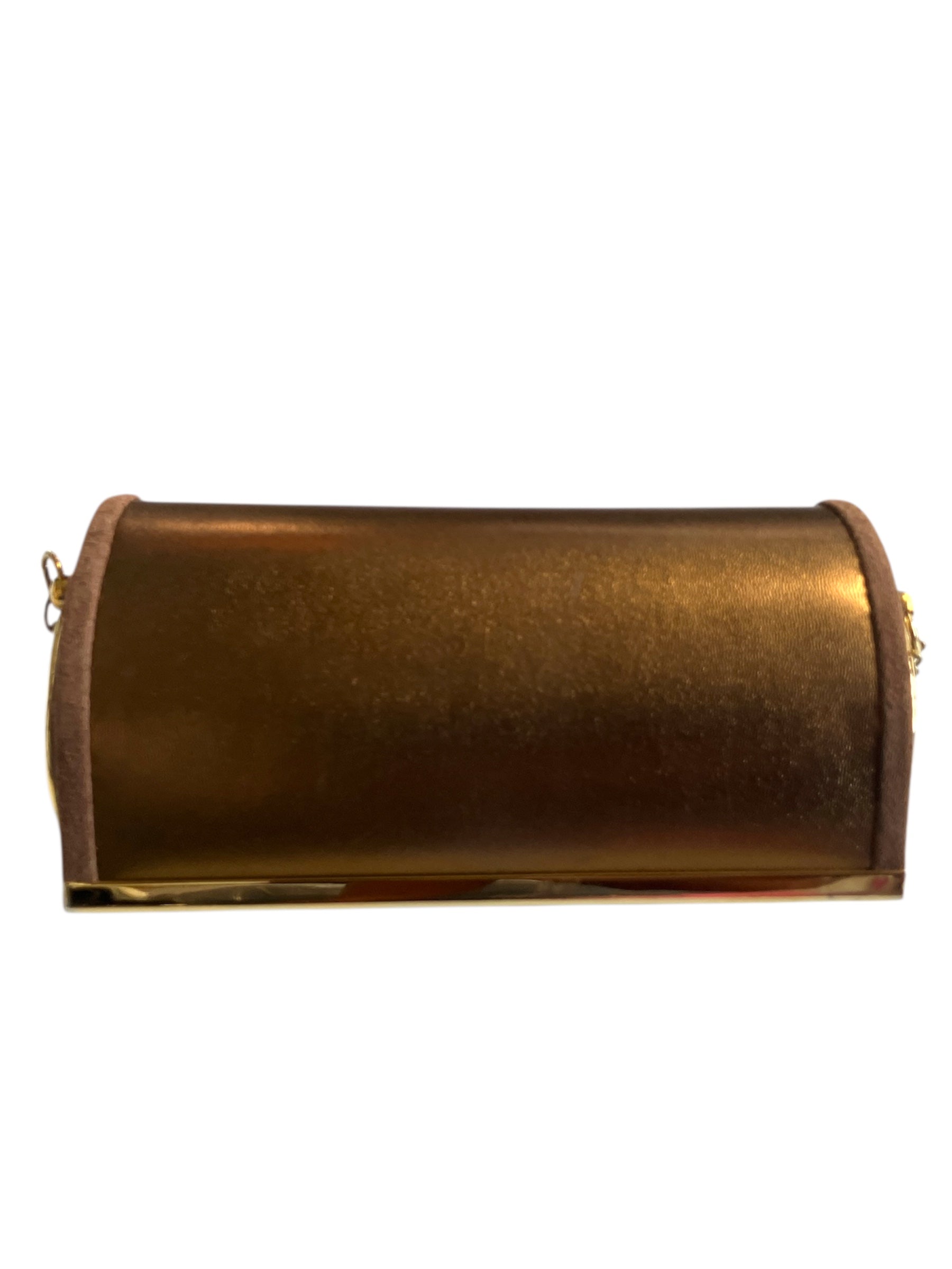 Vintage Gold 90s Bronze Purse