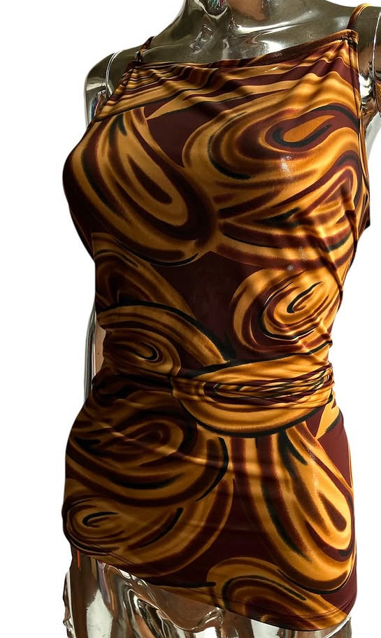 Vintage Y2K Swirl Tank