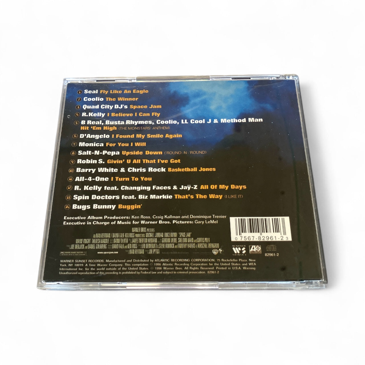 Vintage 1996 Space Jam CD