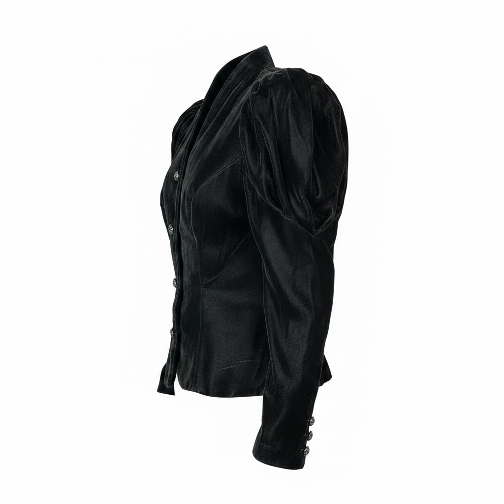 Vintage 1980s Velvet Blazer