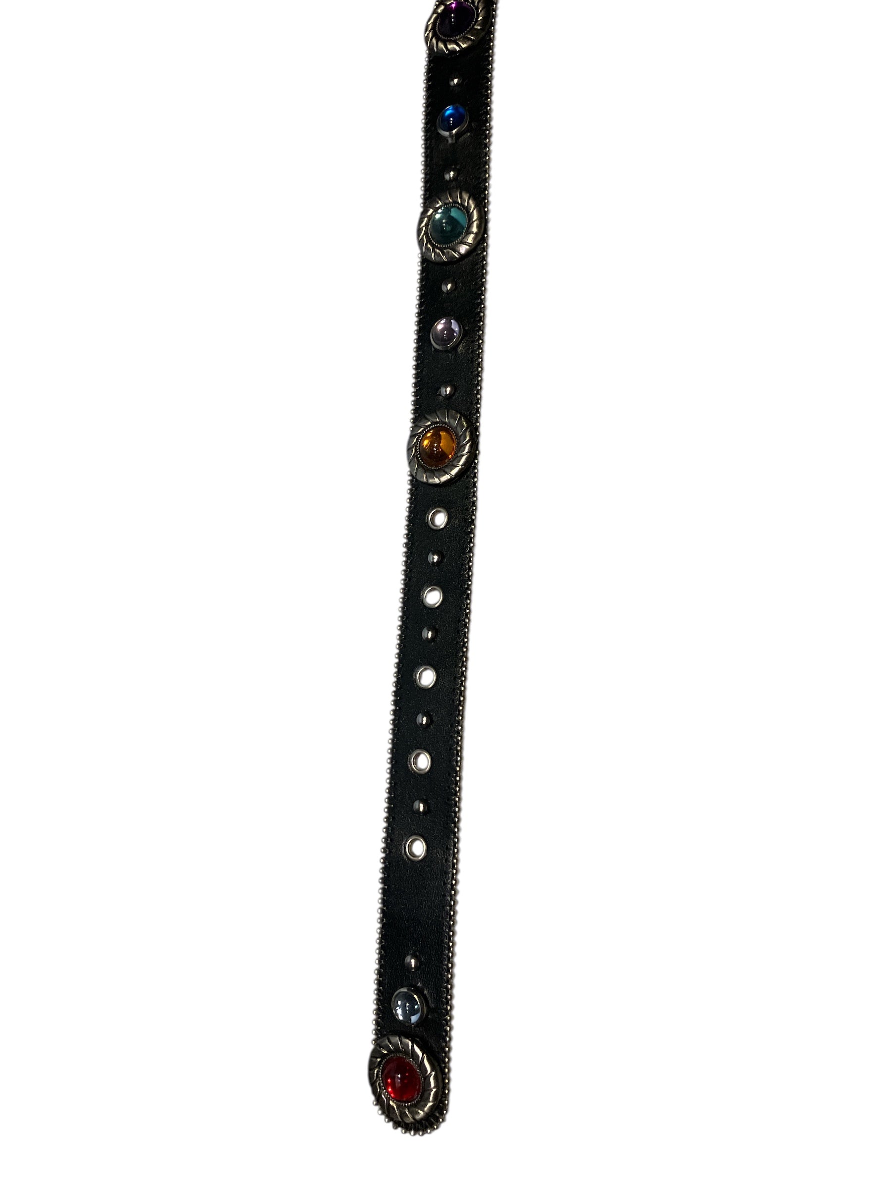 Vintage 1980s Gem Studded Belt