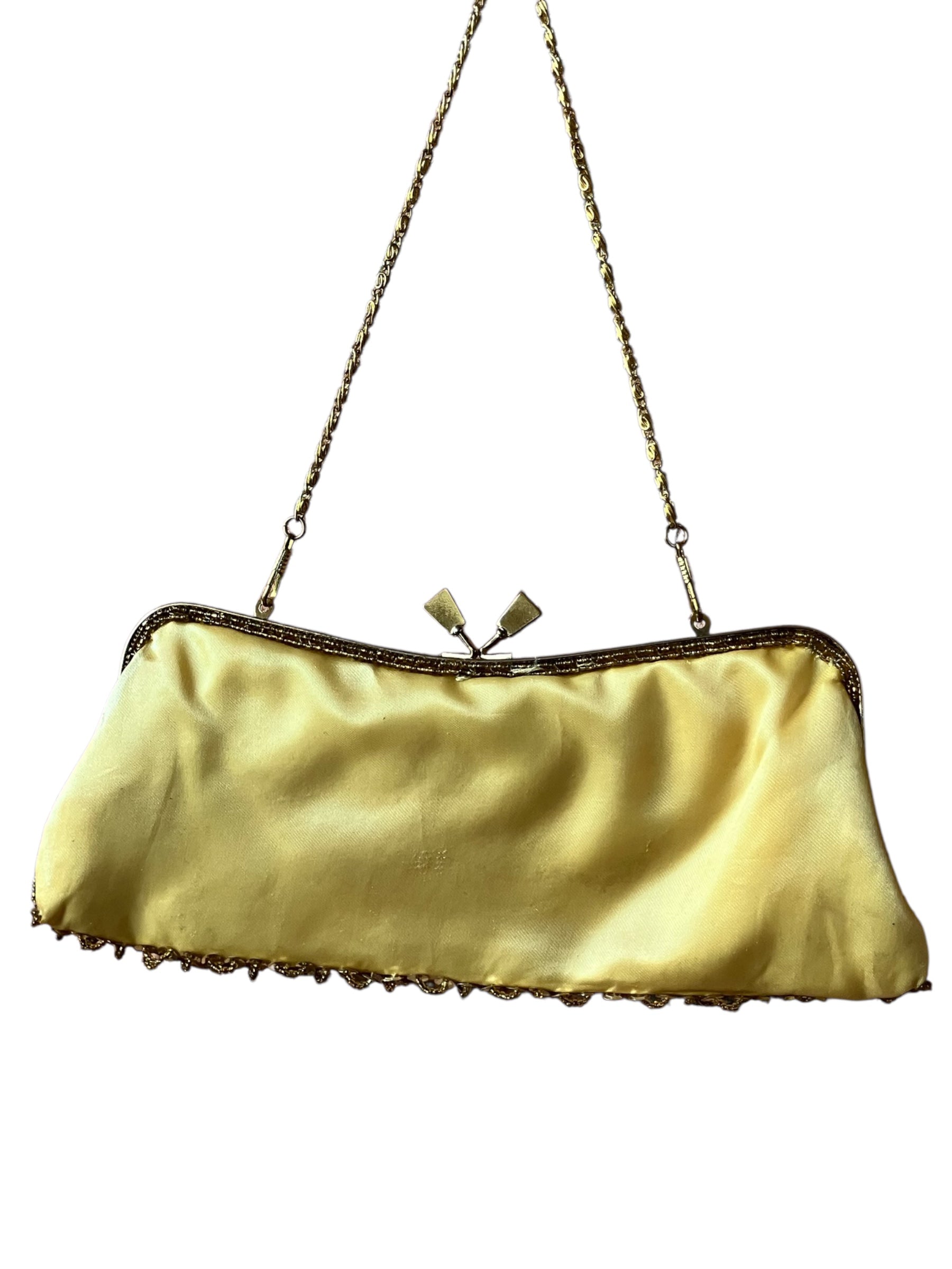Vintage Euro Style Beaded Purse