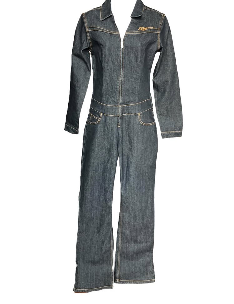Vintage Y2K Fubu Denim Jumpsuit