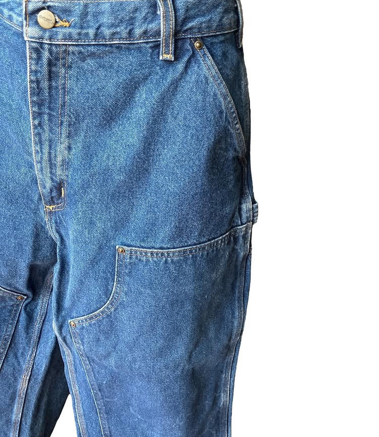 Vintage Carhartt Denim Dungaree Fit Jeans (38x32)
