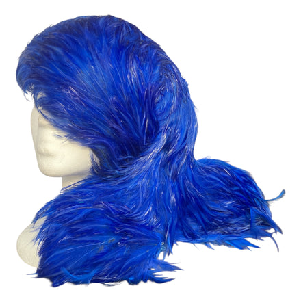 Vintage 1960s Couture Jack McConnell Wig Feather Hat