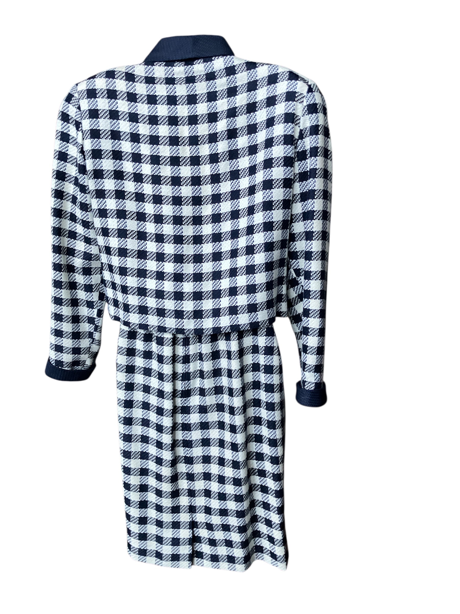 Vintage 1980s Houndstooth 2piece Set