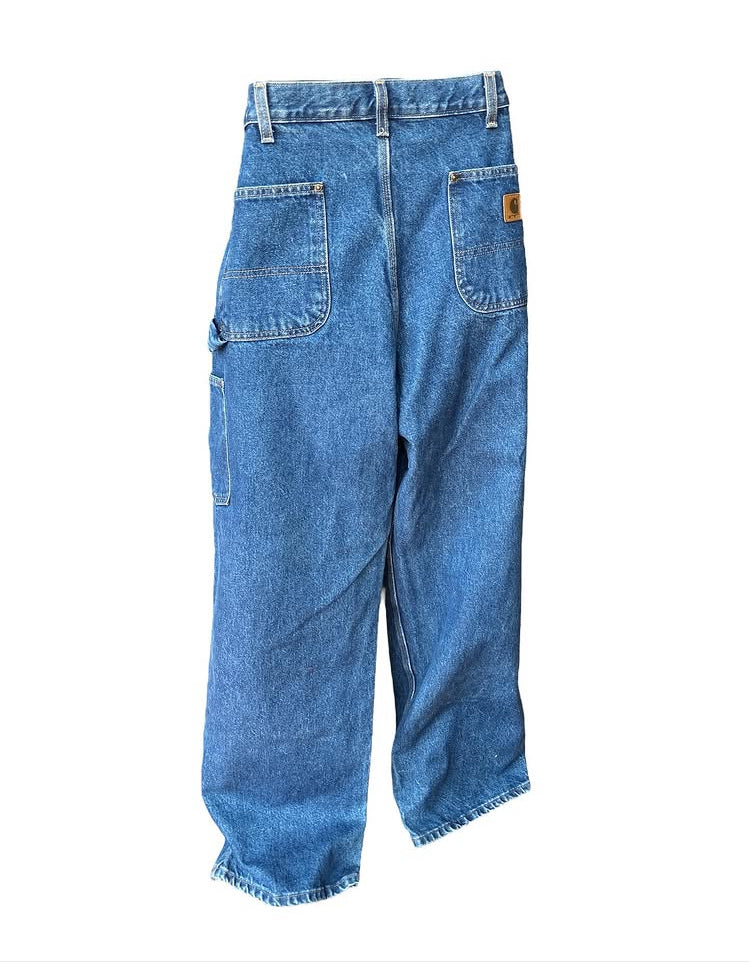 Vintage Carhartt Denim Dungaree Fit Jeans (38x32)