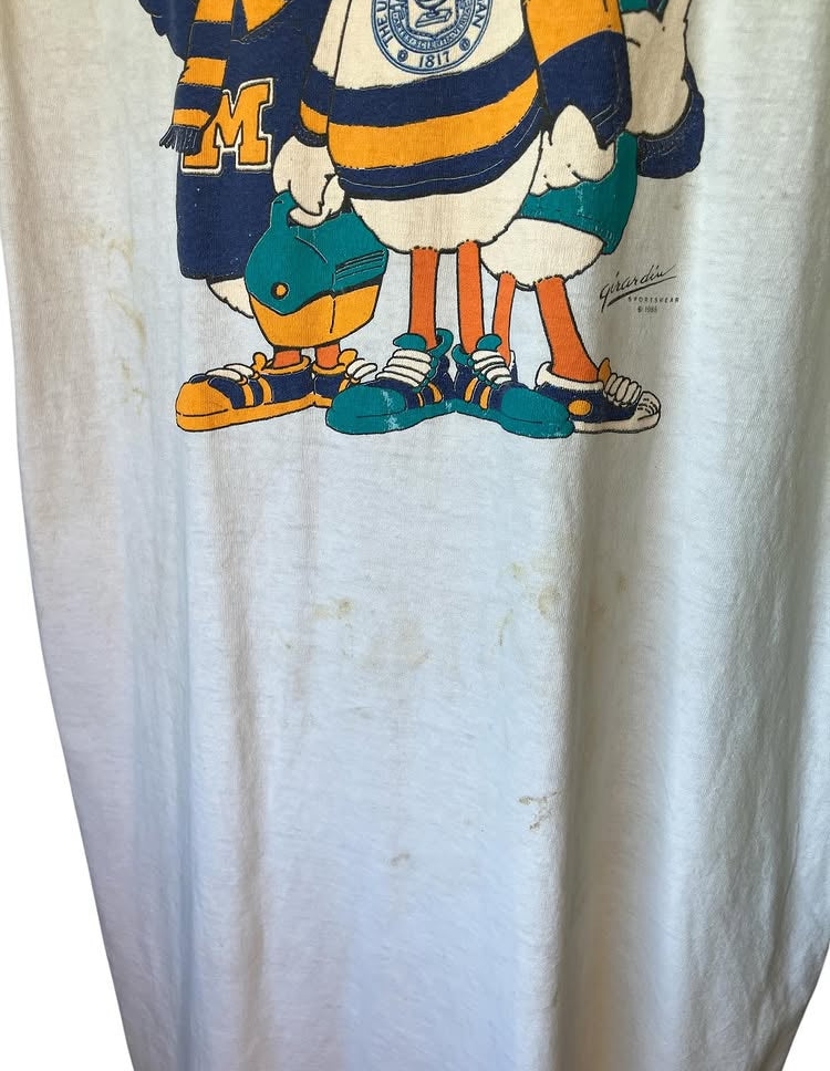 Vintage Rare 90s University of Michigan Tall Tee