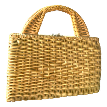 Vintage 1960s Wicker Purse