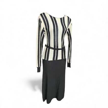 Vintage 1980s Knit 2piece Set