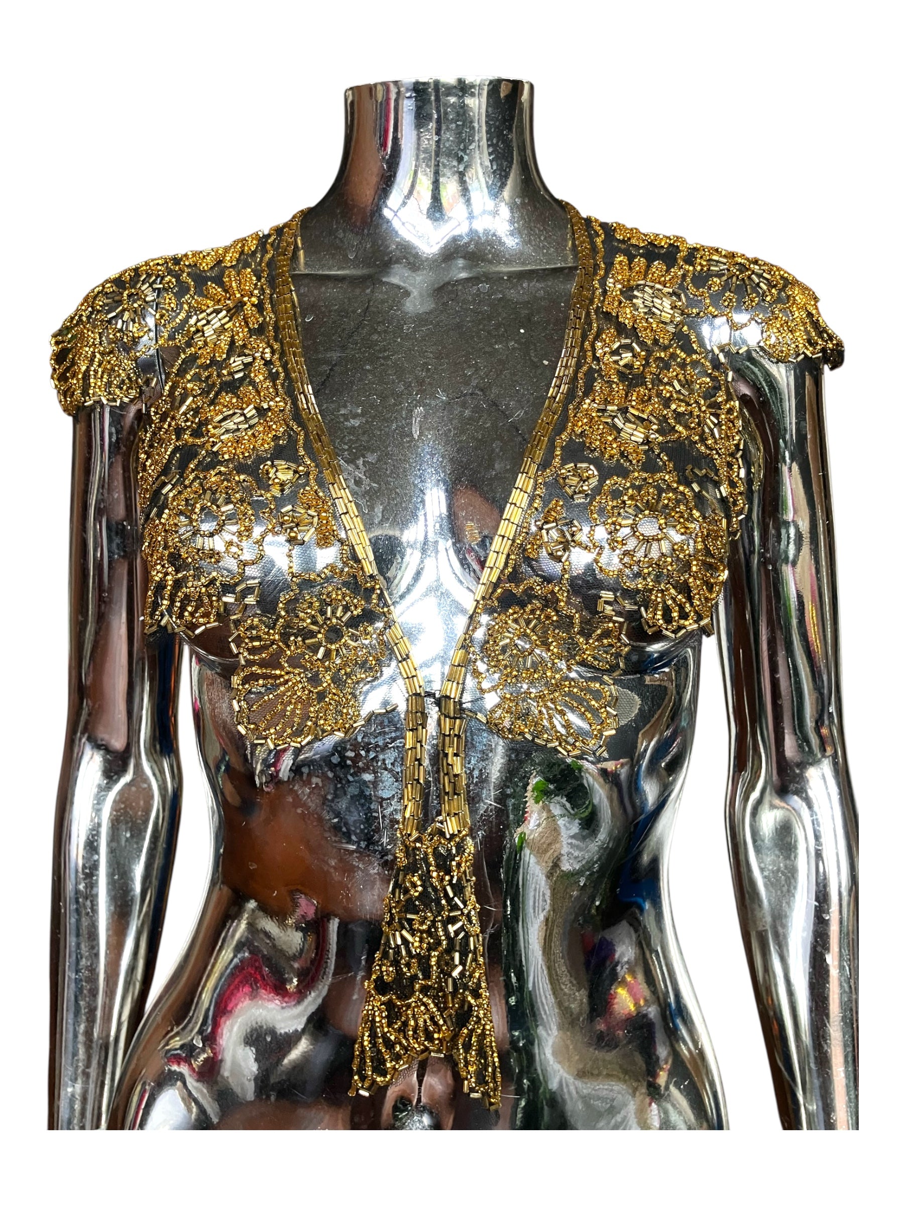Vintage Sequin Shawl