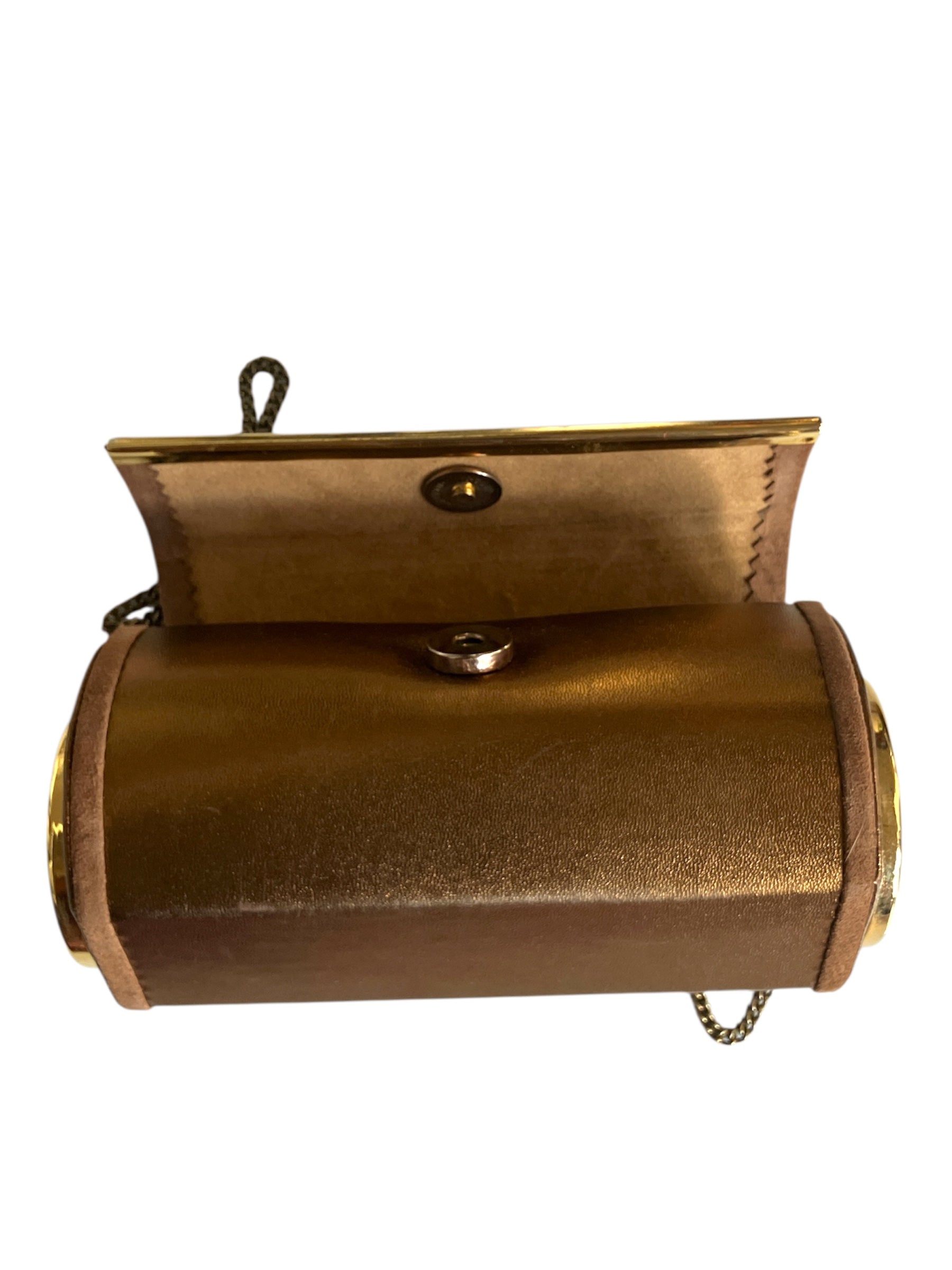 Vintage Gold 90s Bronze Purse