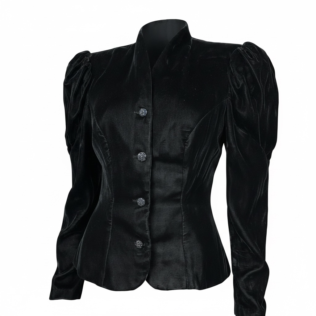 Vintage 1980s Velvet Blazer