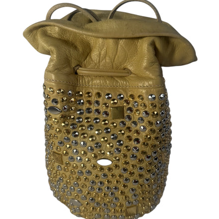 Vintage 90s Leather Bucket Bag