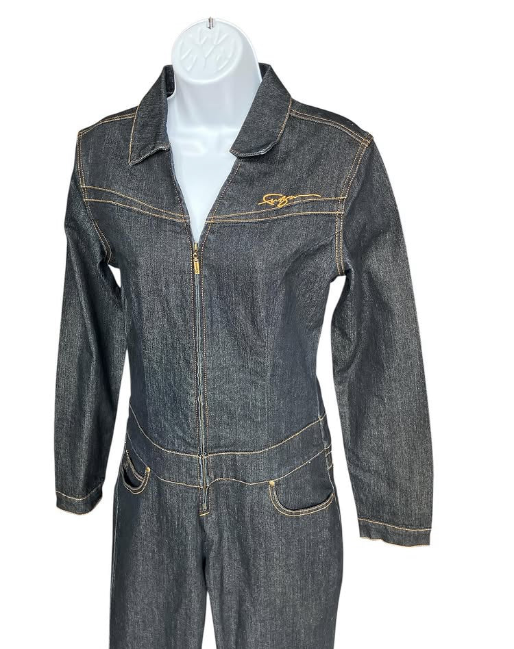 Vintage Y2K Fubu Denim Jumpsuit