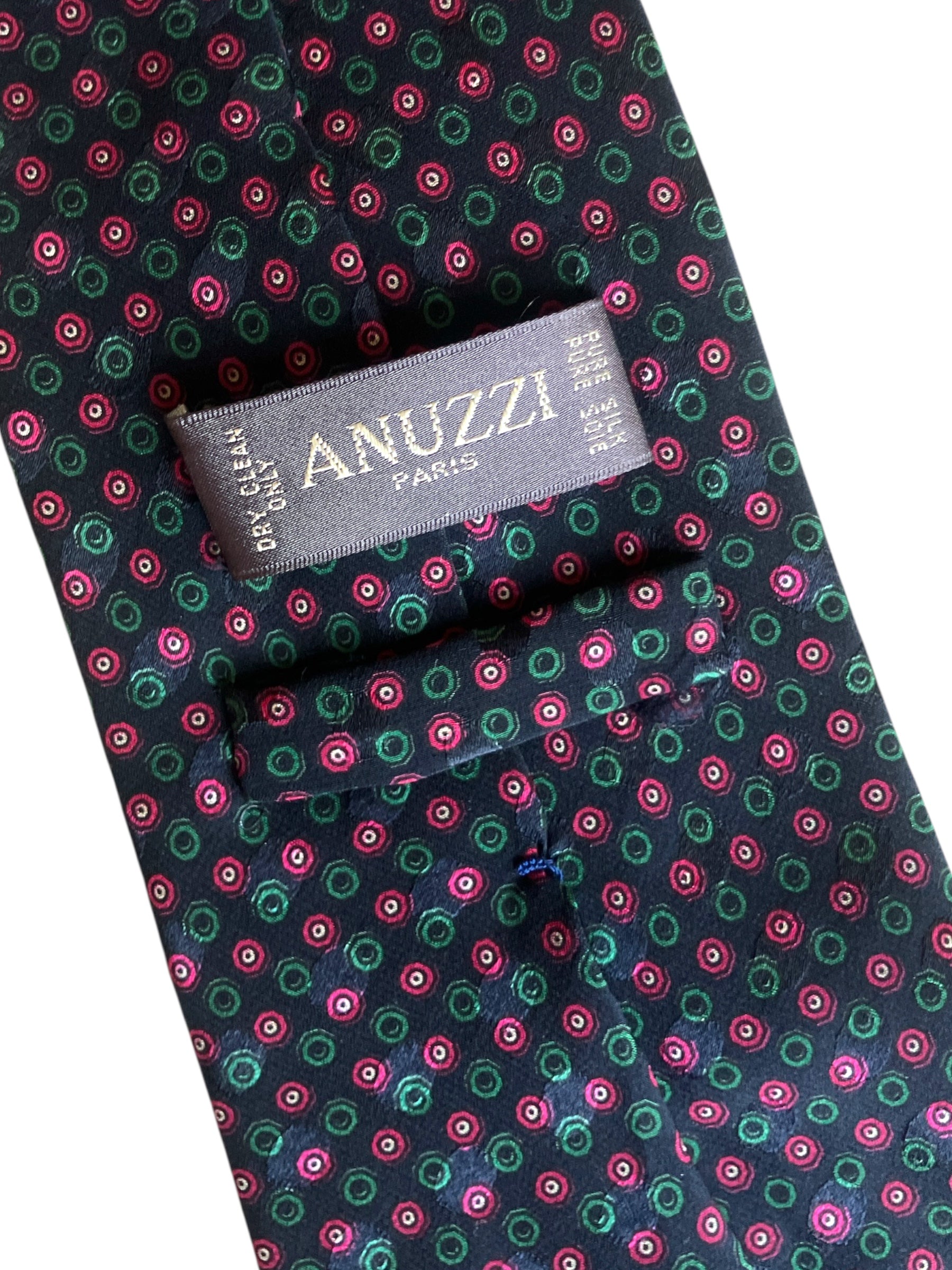Vintage Anuzzi Silk Tie