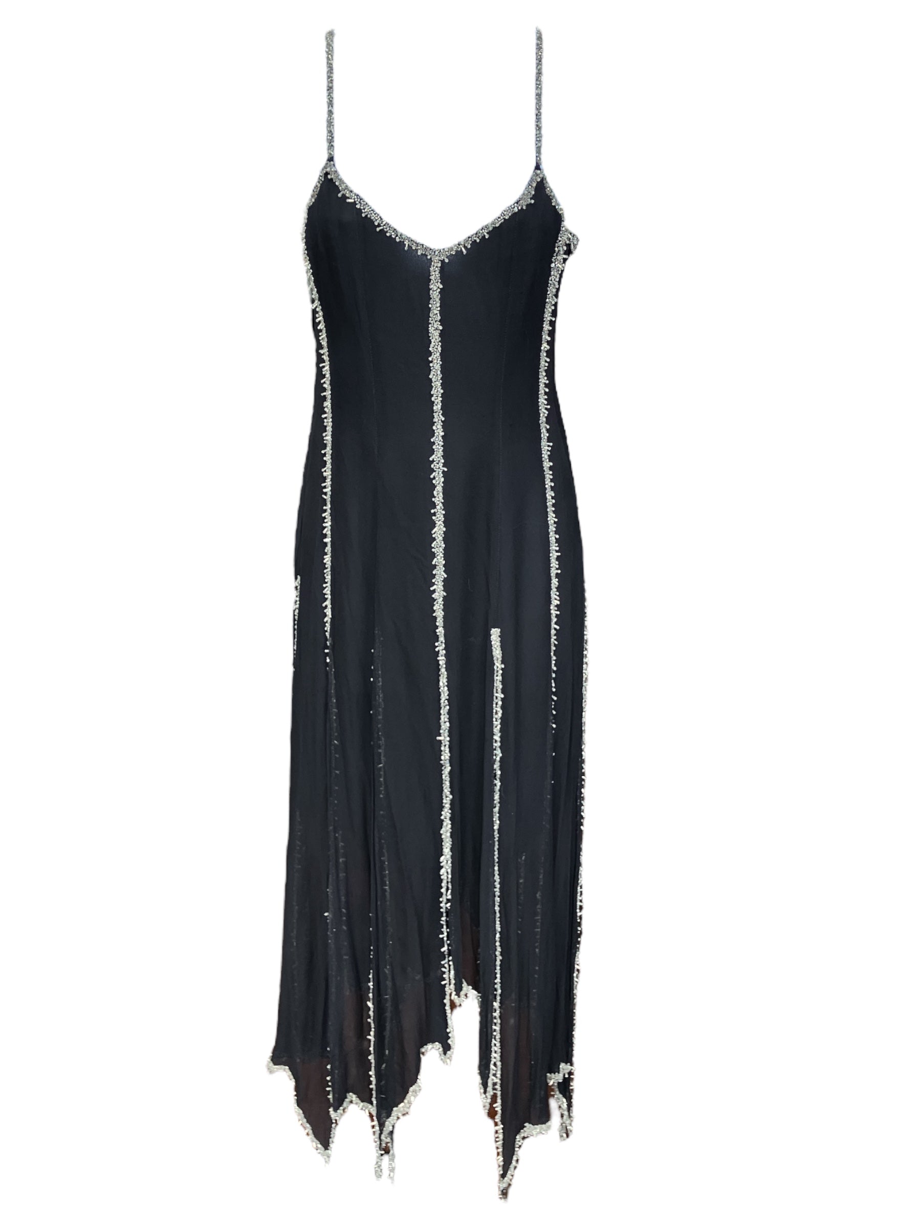 Vintage Sheer Silk Cache Dress