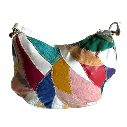 Vintage 1980s Patchwork Purse