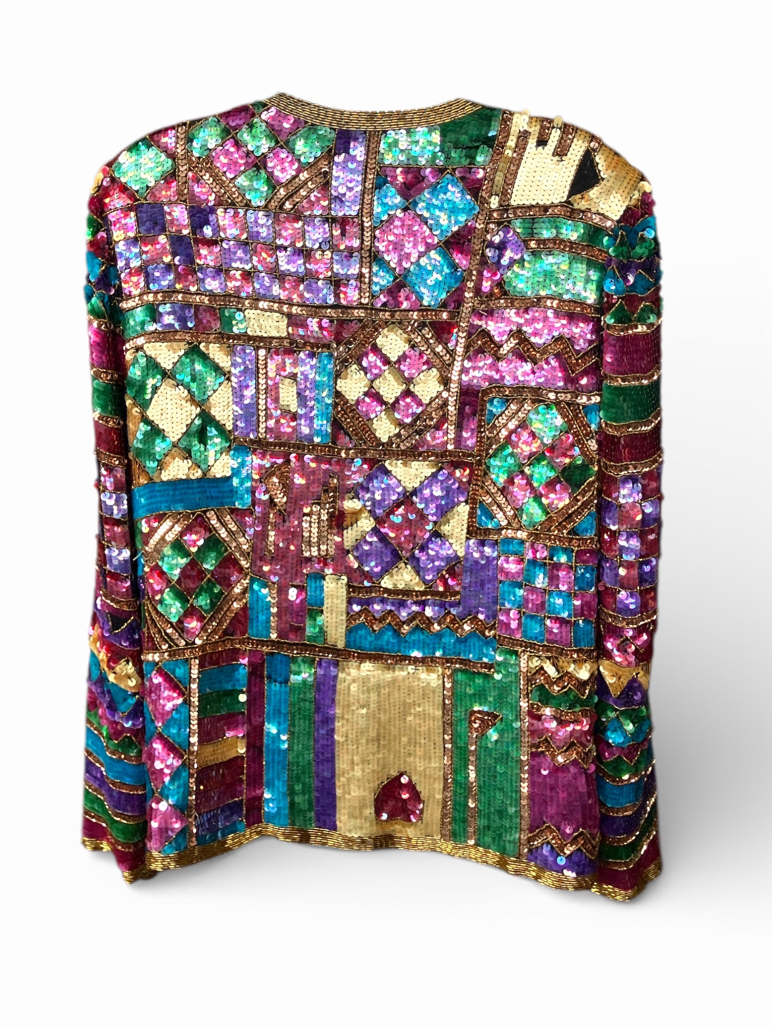 Vintage Rare 1980s Sequins Blazer