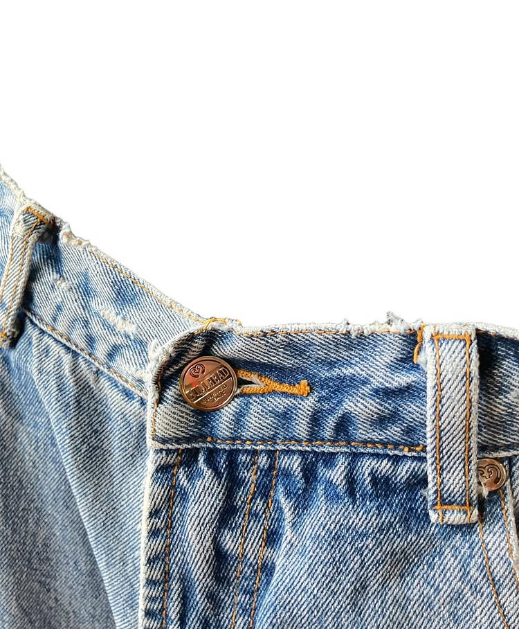 Vintage Rare Y2K Baggy Bullhead Denim