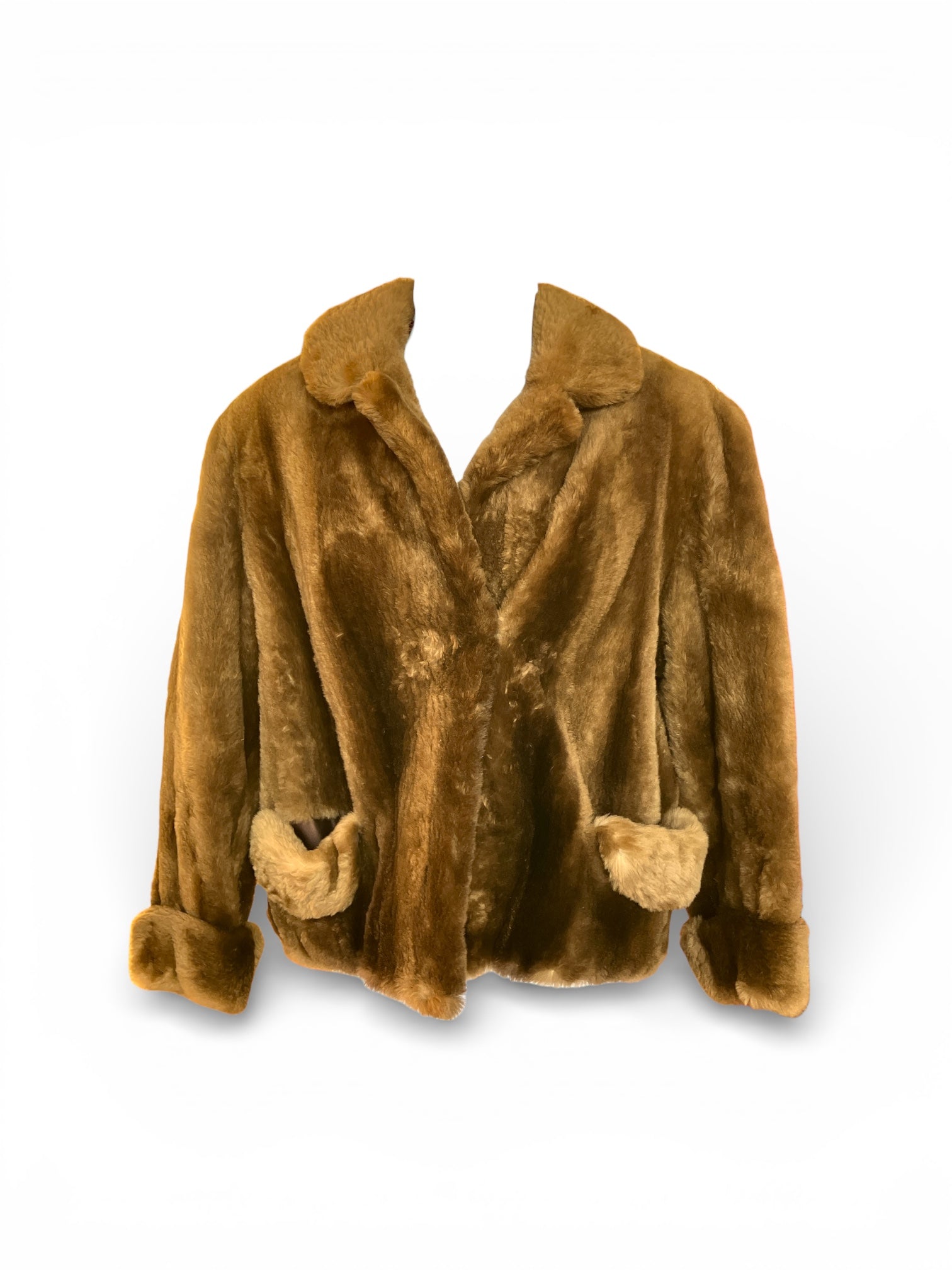Vintage Beaver Cropped Fur