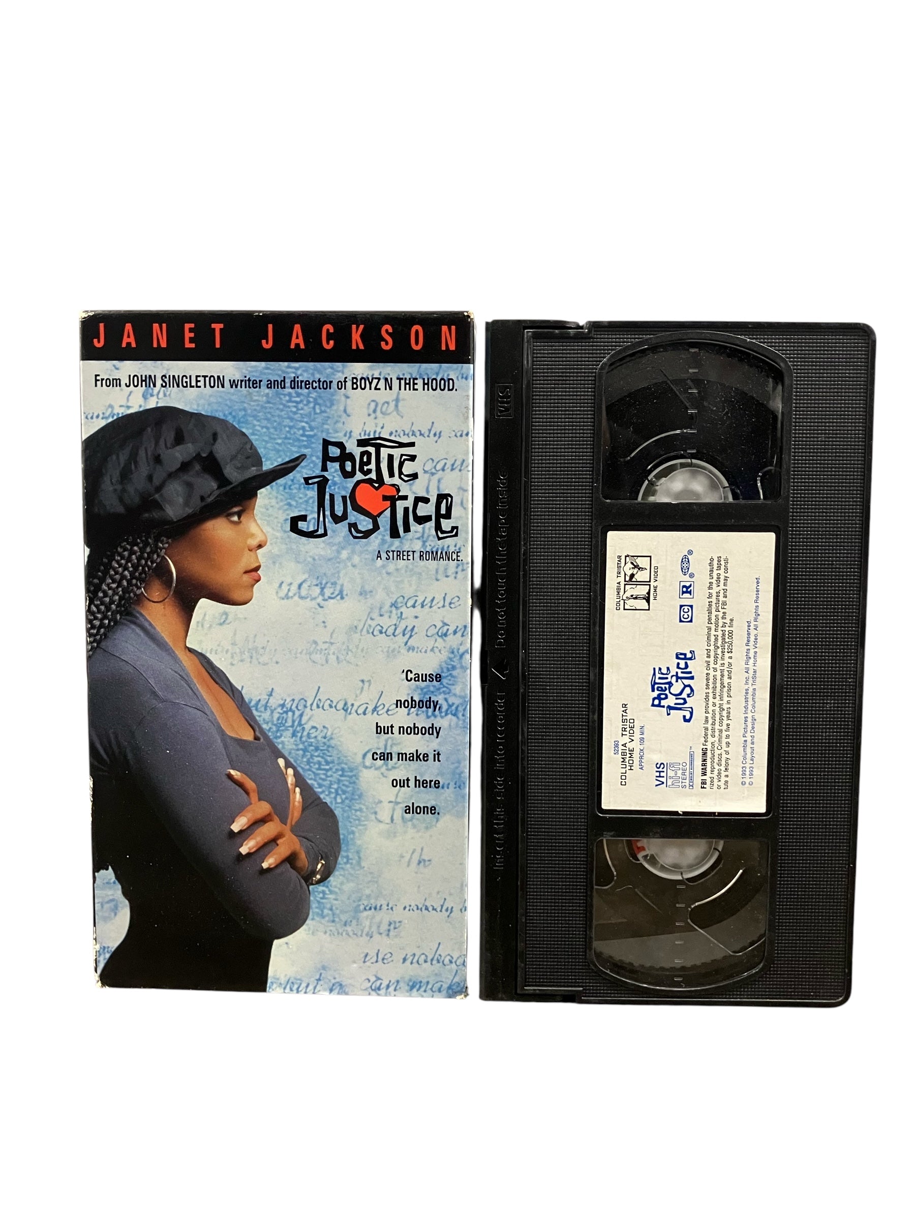 Vintage Poetic Justice VHS