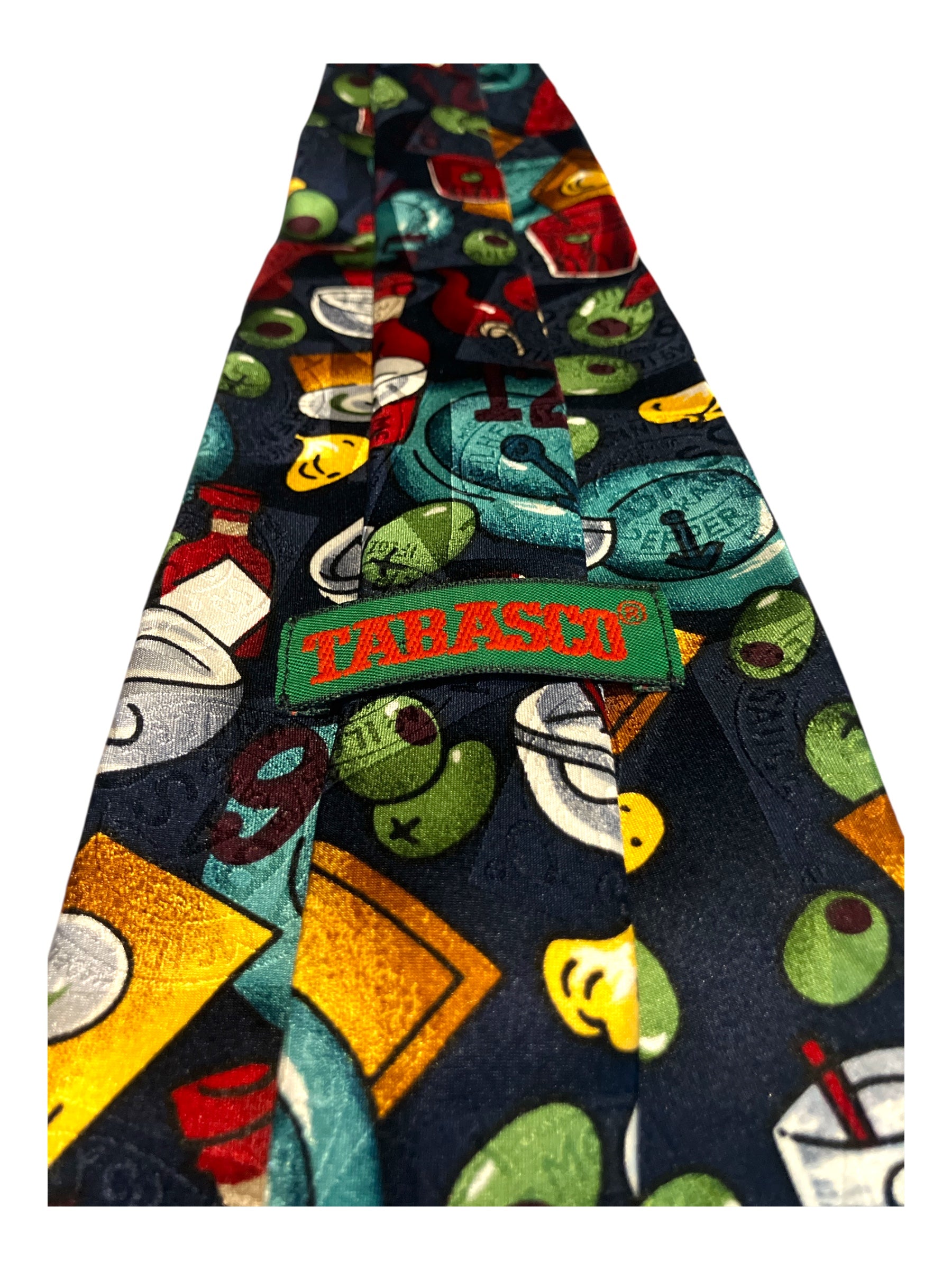 Vintage Novelty Martini Tie