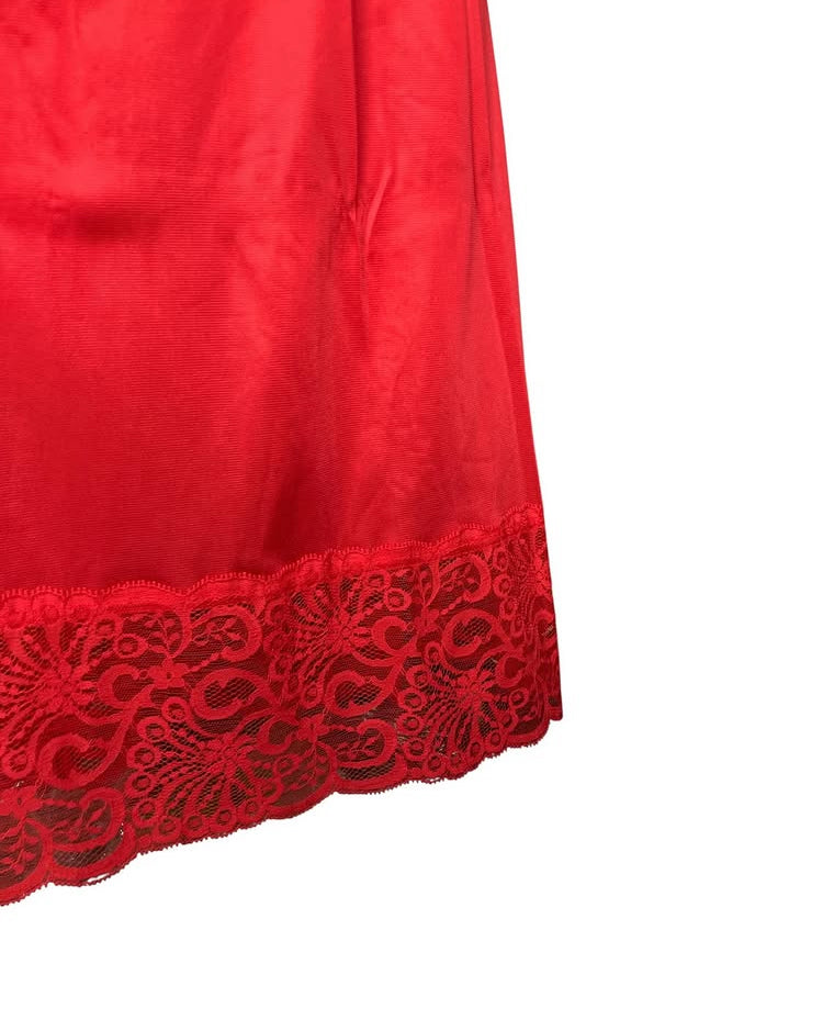 Vintage Red Lace 2piece Set