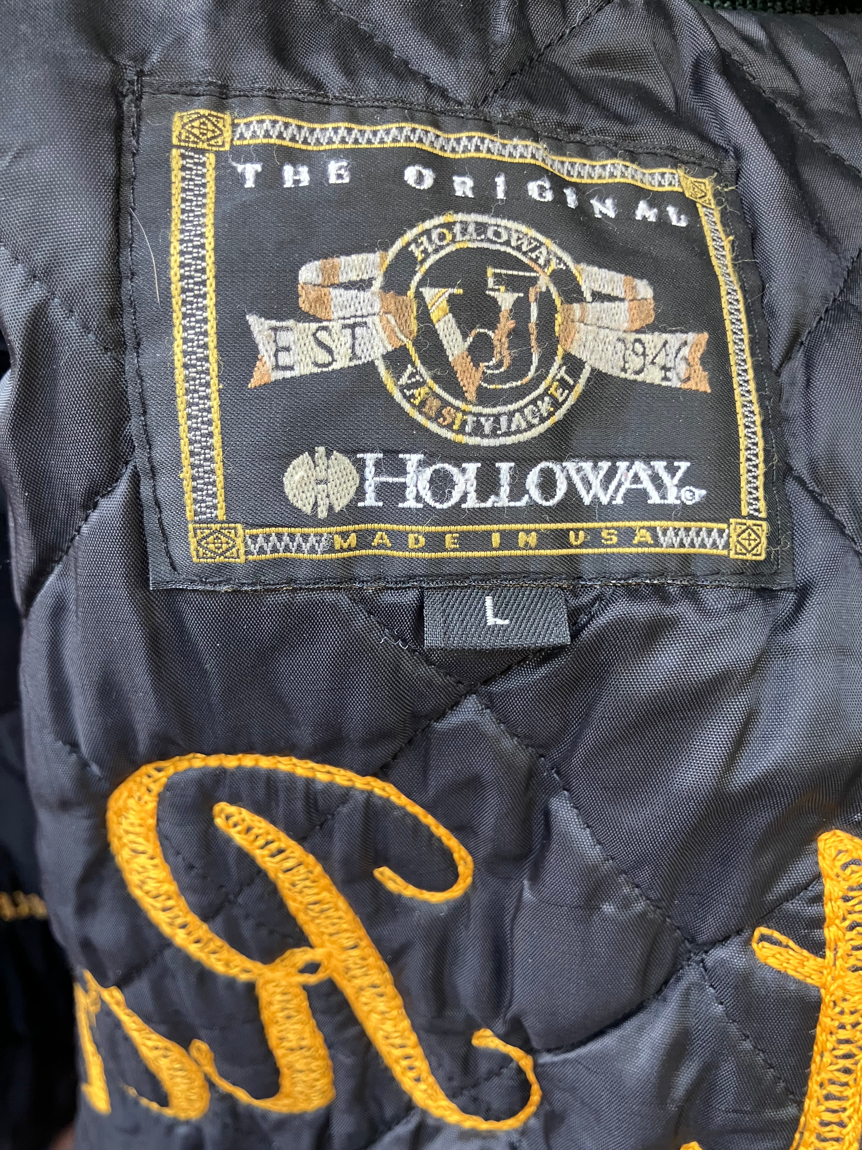 Vintage Flat Rock Leather Varsity Jacket