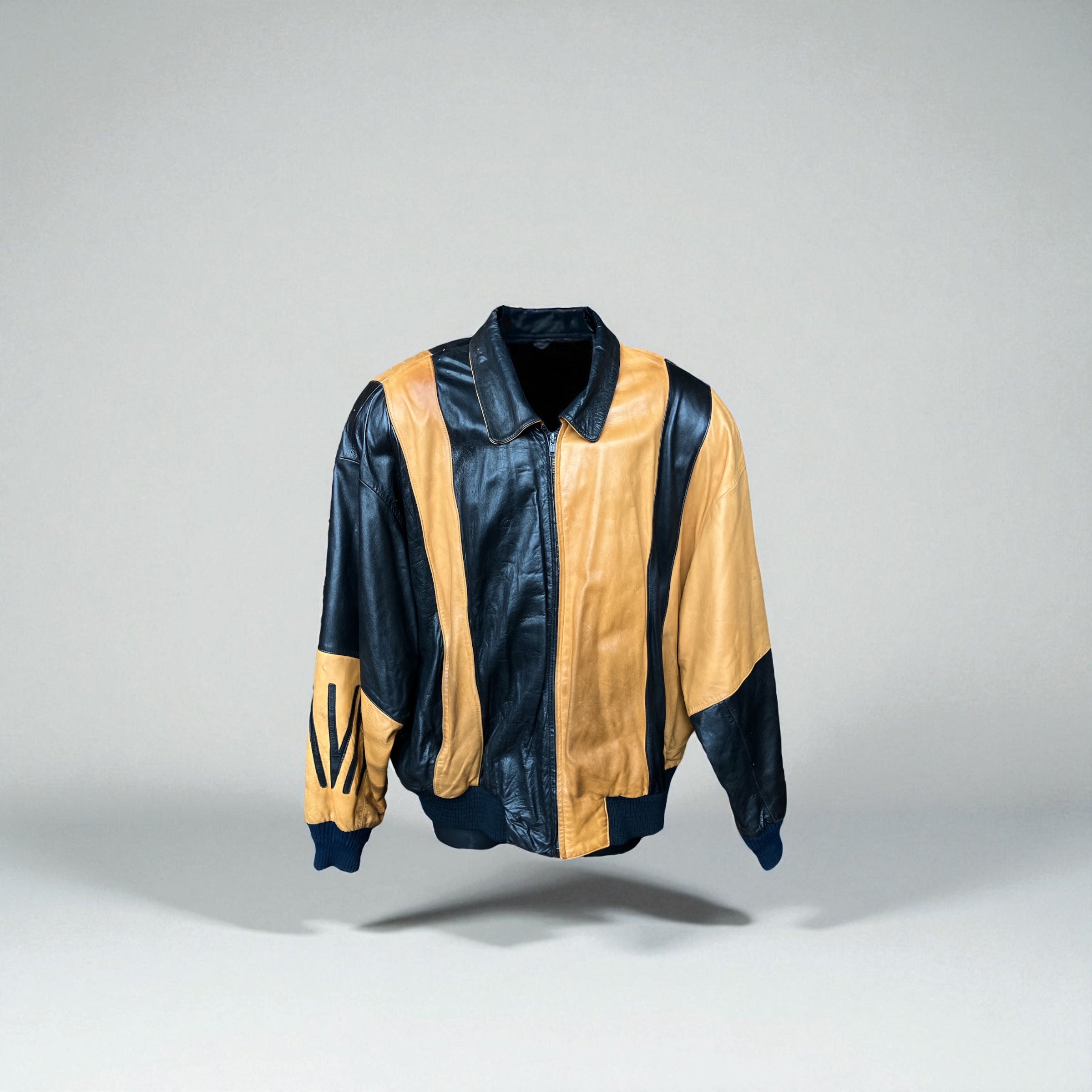 Vintage 1980s Tonio Collezione Leather Jacket