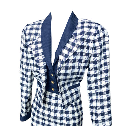 Vintage 1980s Houndstooth 2piece Set