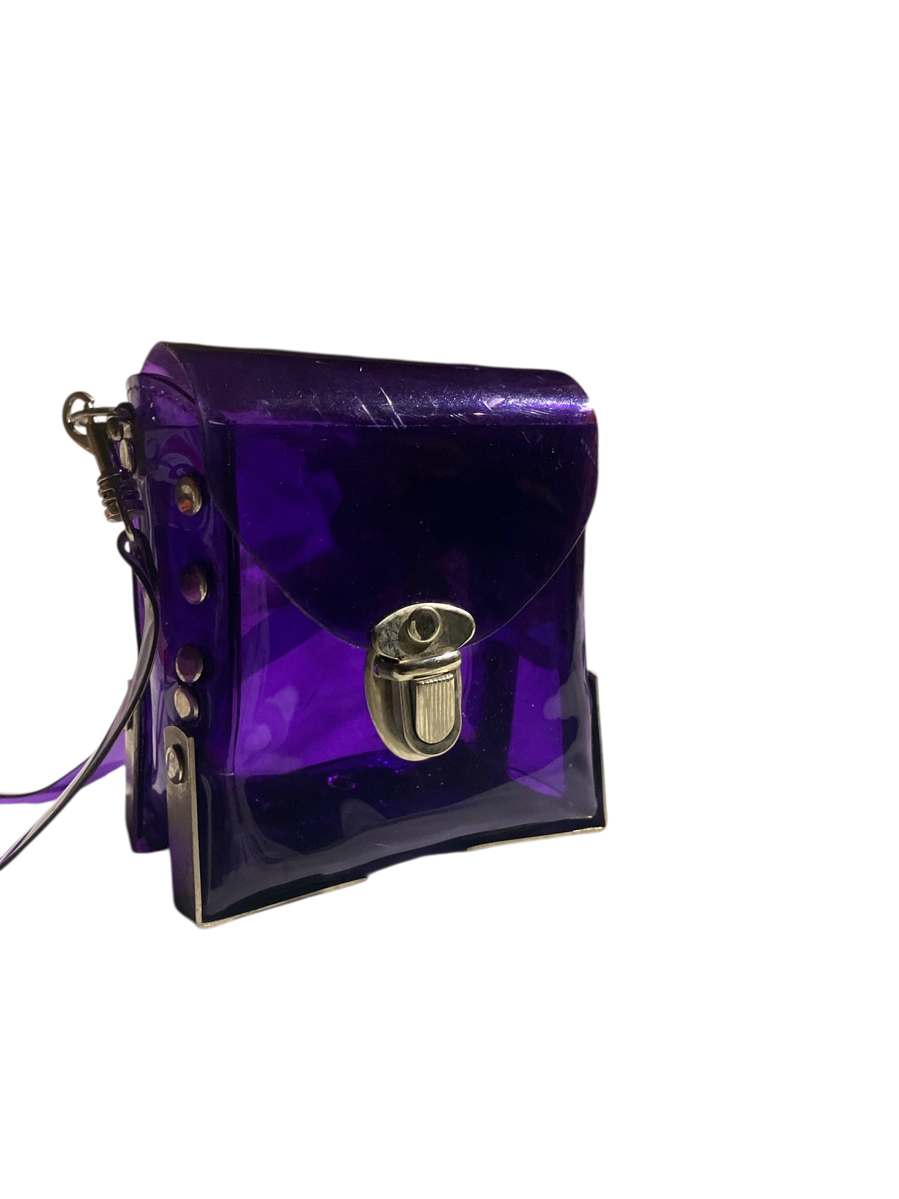 Vintage Y2K Clear Jelly Mini Crossbody Purse