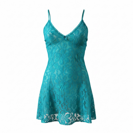 Vintage 1980s Lace Dress Lingerie