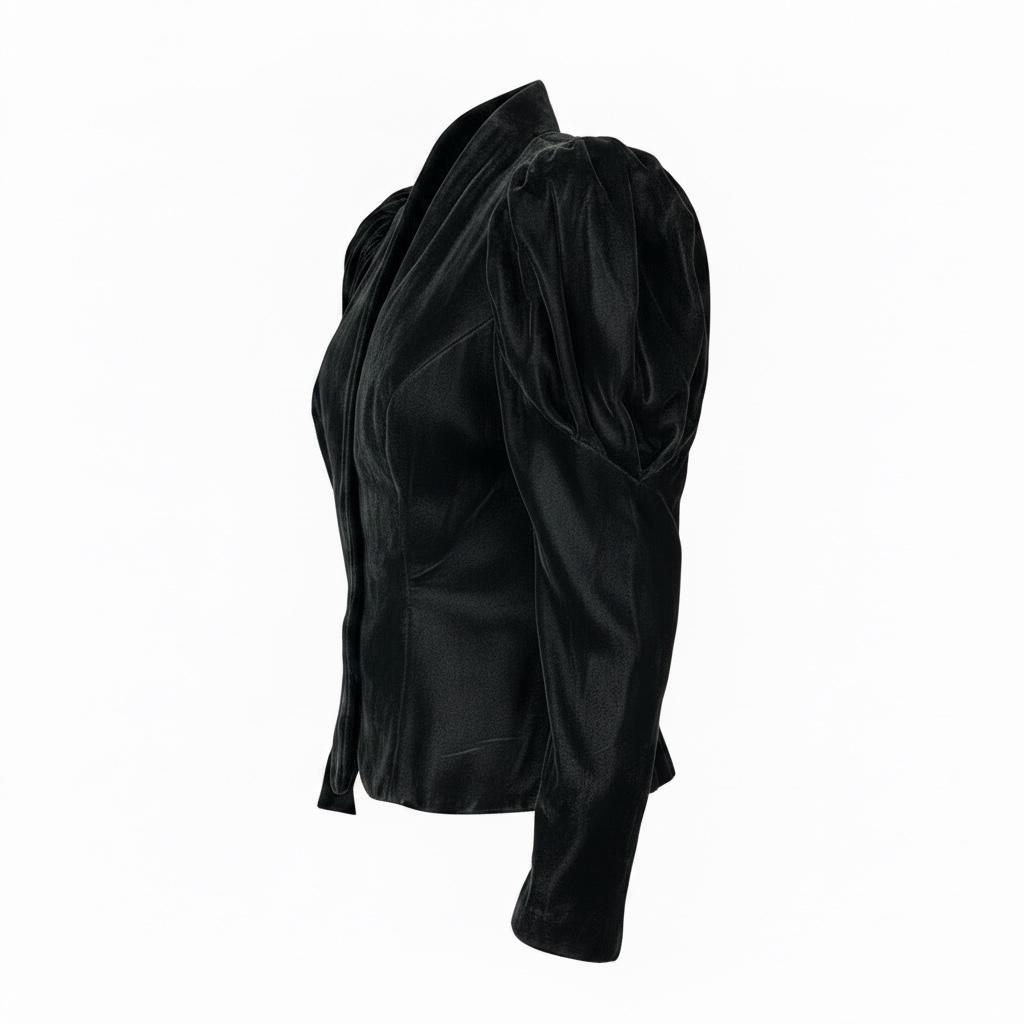 Vintage 1980s Velvet Blazer