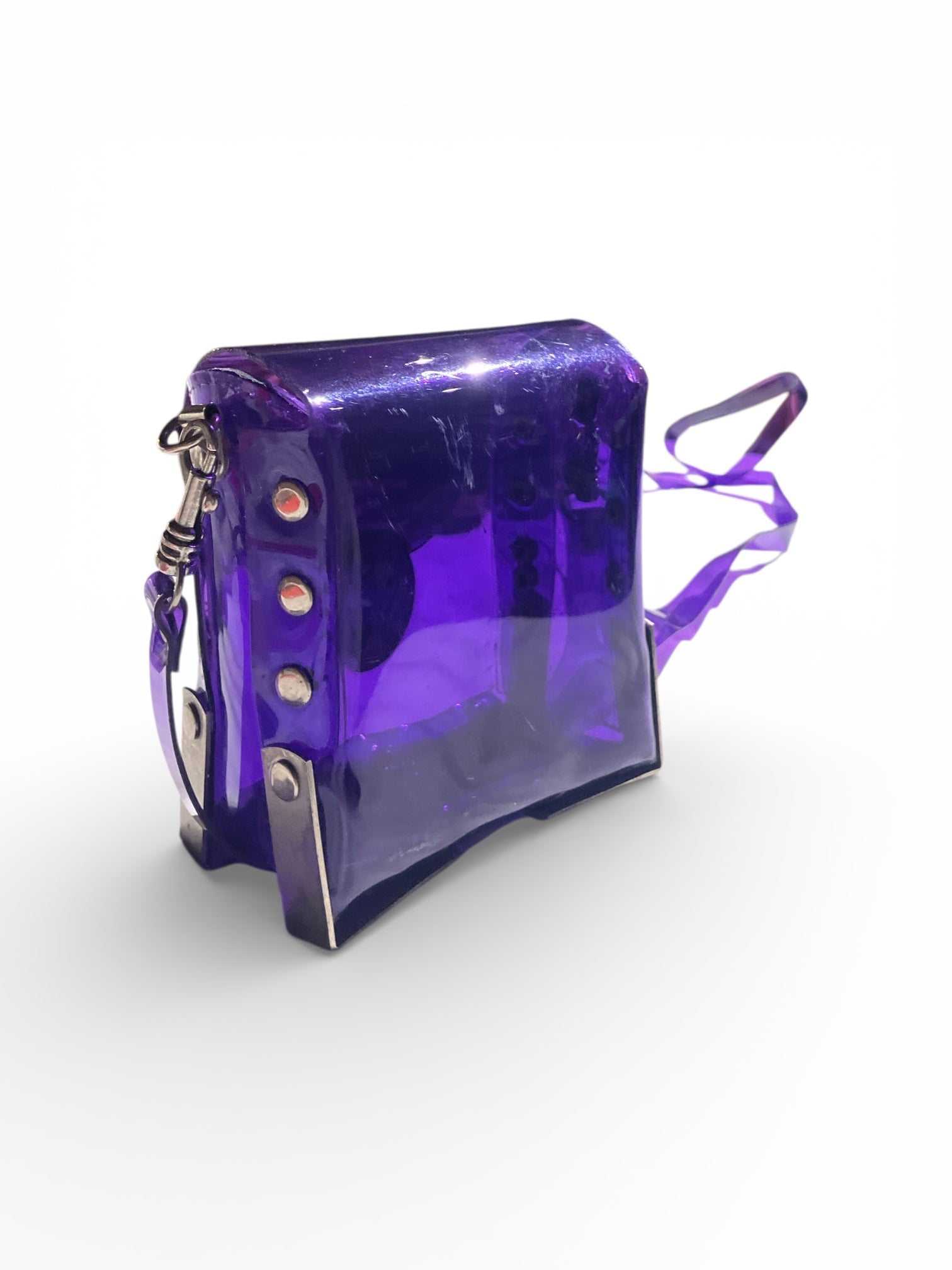 Vintage Y2K Clear Jelly Mini Crossbody Purse