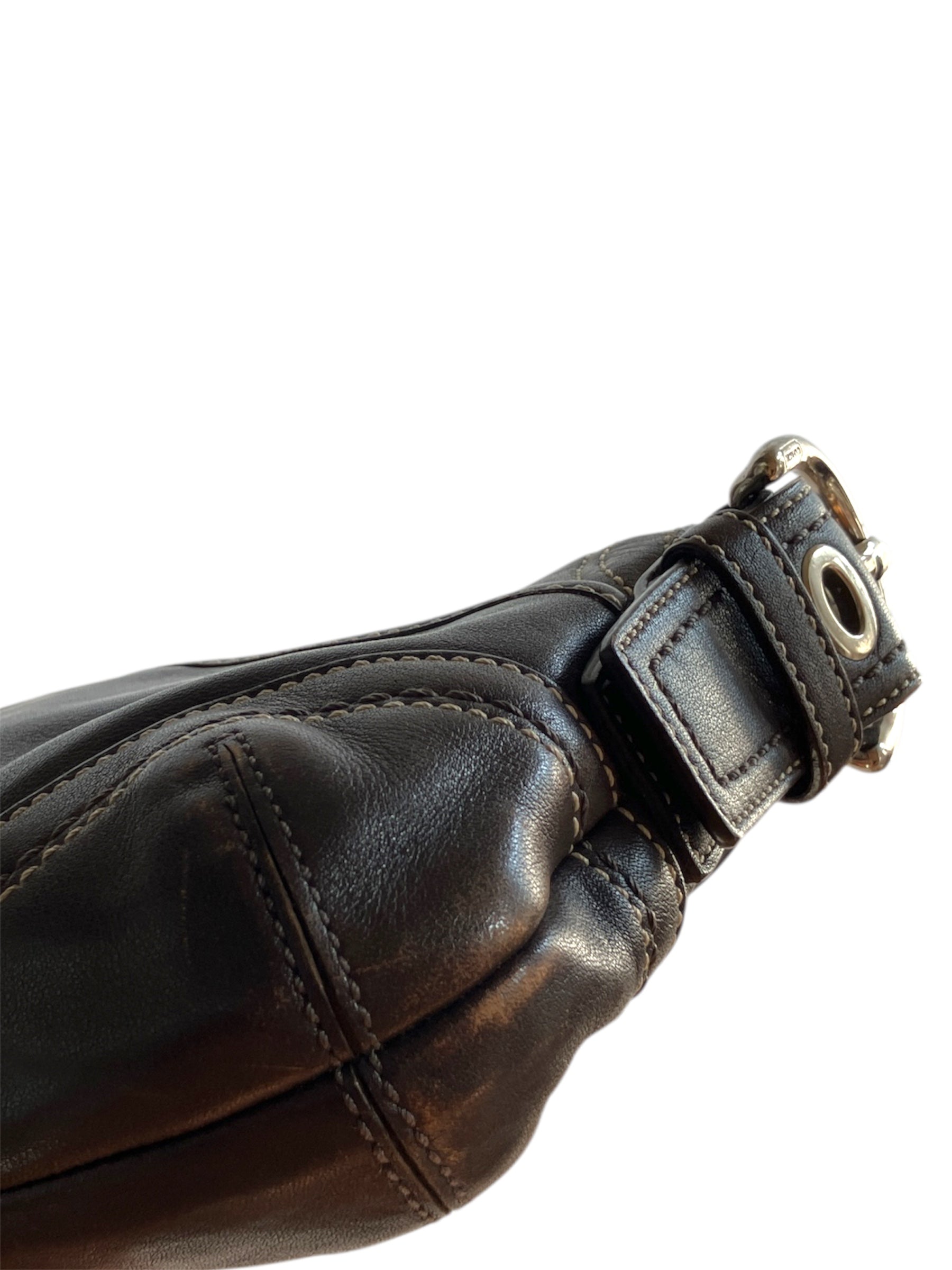 Vintage Y2K Brown Leather Purse