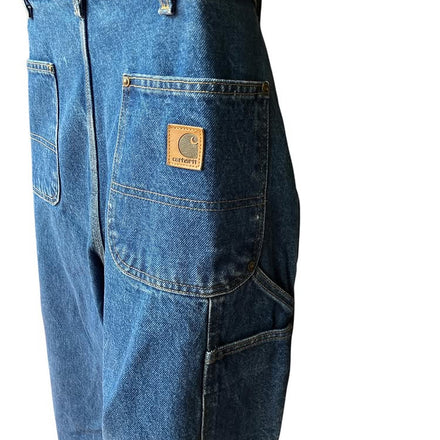 Vintage Carhartt Denim Dungaree Fit Jeans (38x32)