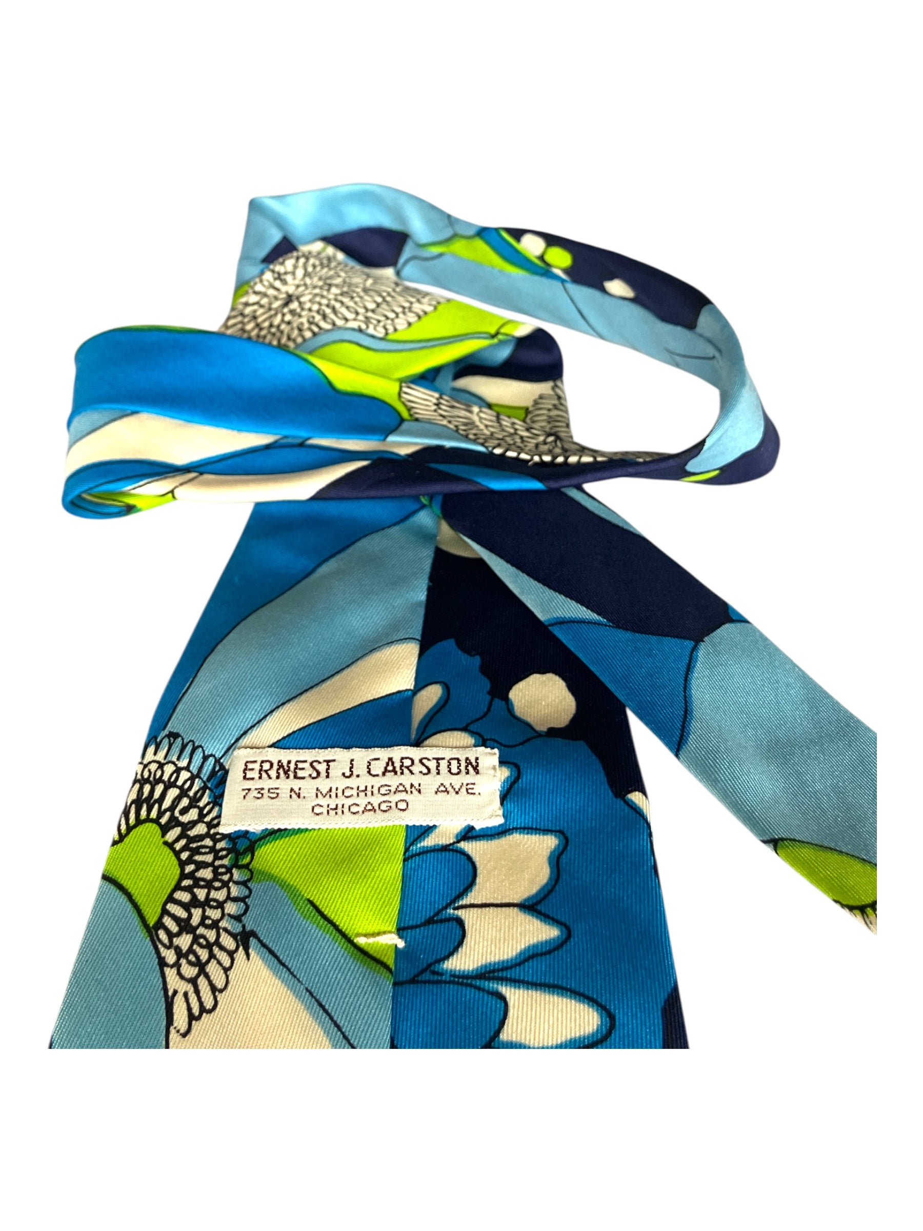 Vintage Ernest J Carston Tie