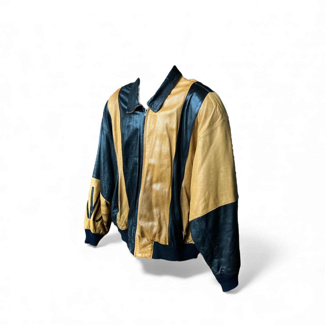 Vintage 1980s Tonio Collezione Leather Jacket