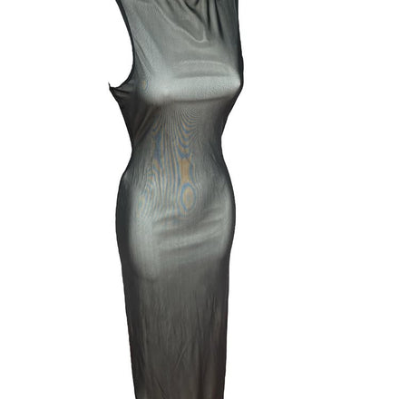 Vintage 90s Sheer Bodycon Dress