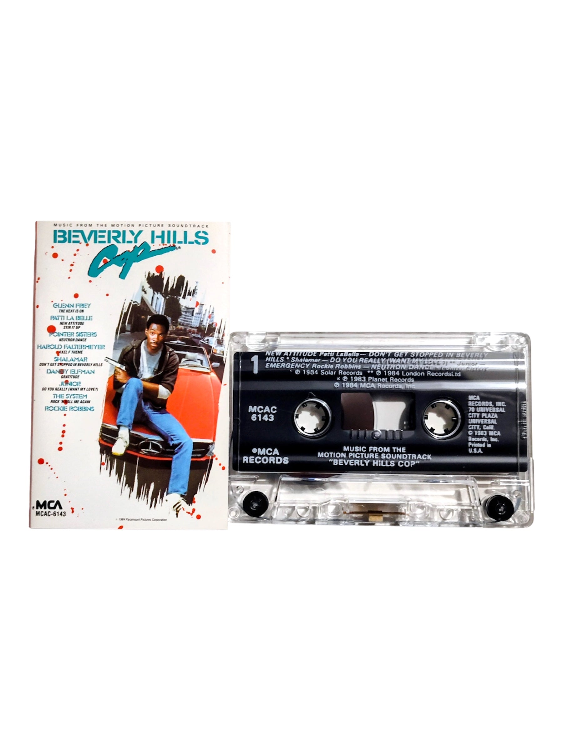 Vintage Beverly Hills Cop 1984 Soundtrack Cassette Tape