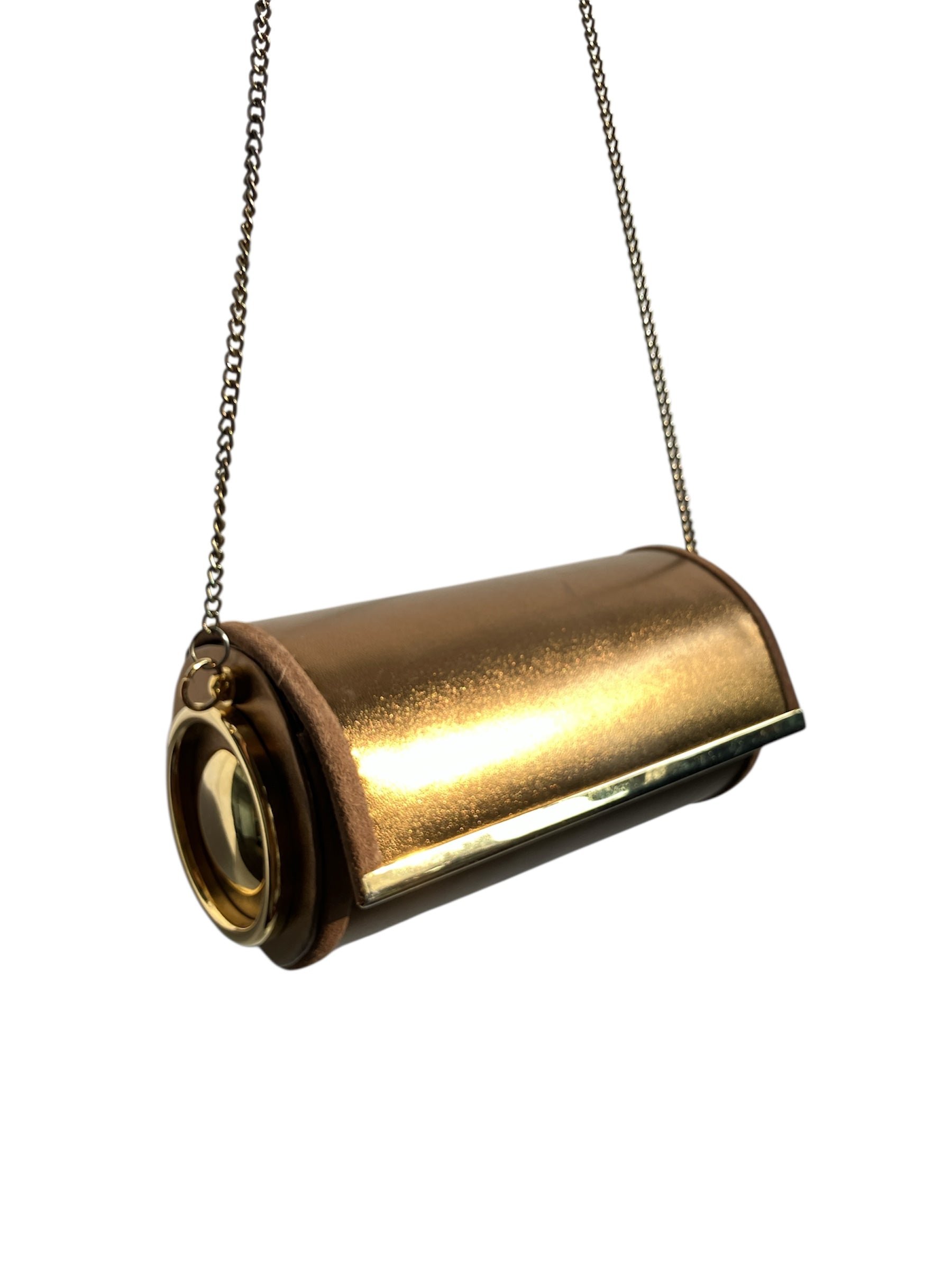Vintage Gold 90s Bronze Purse