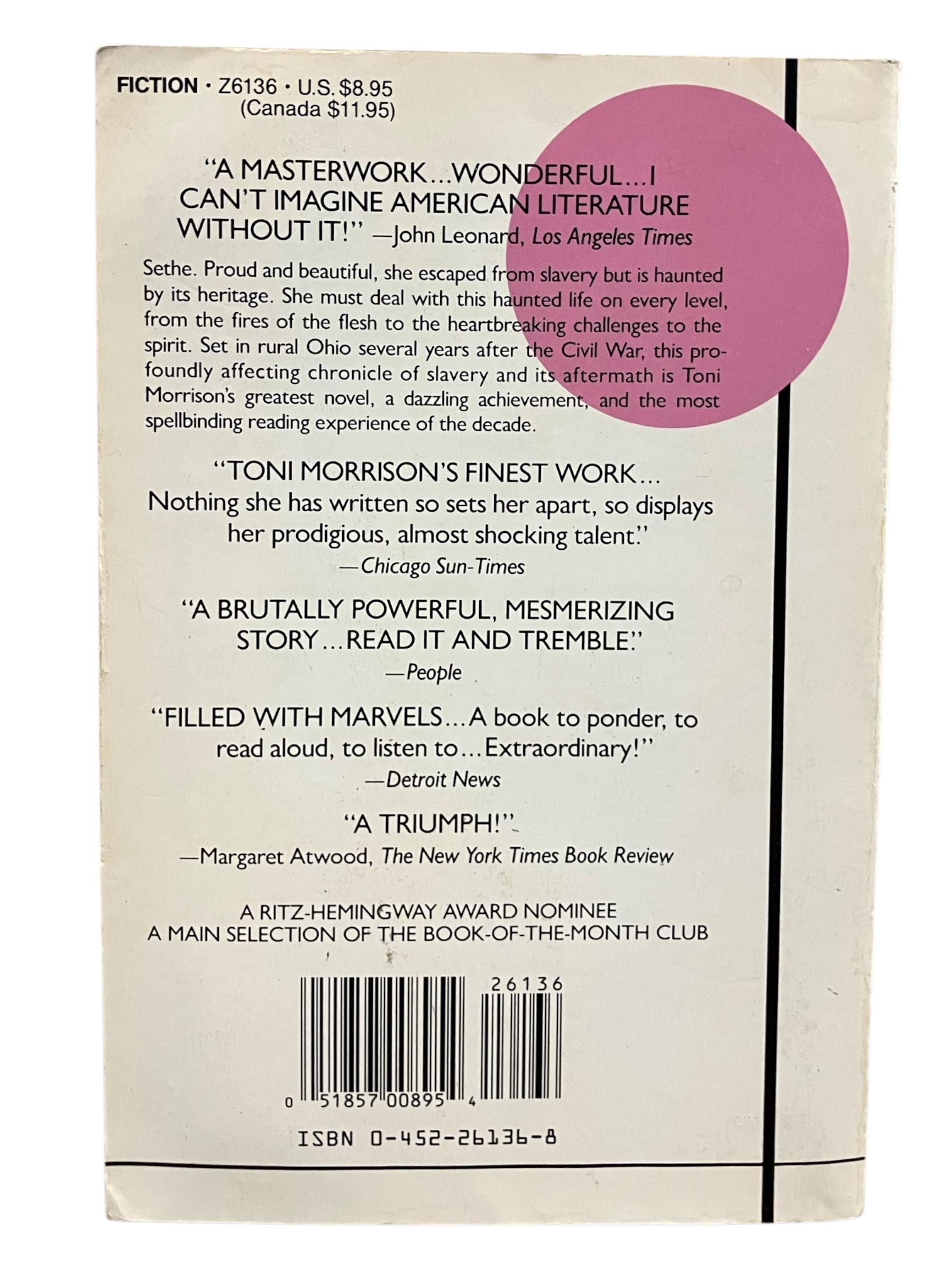Vintage Rare 1987 Beloved Book